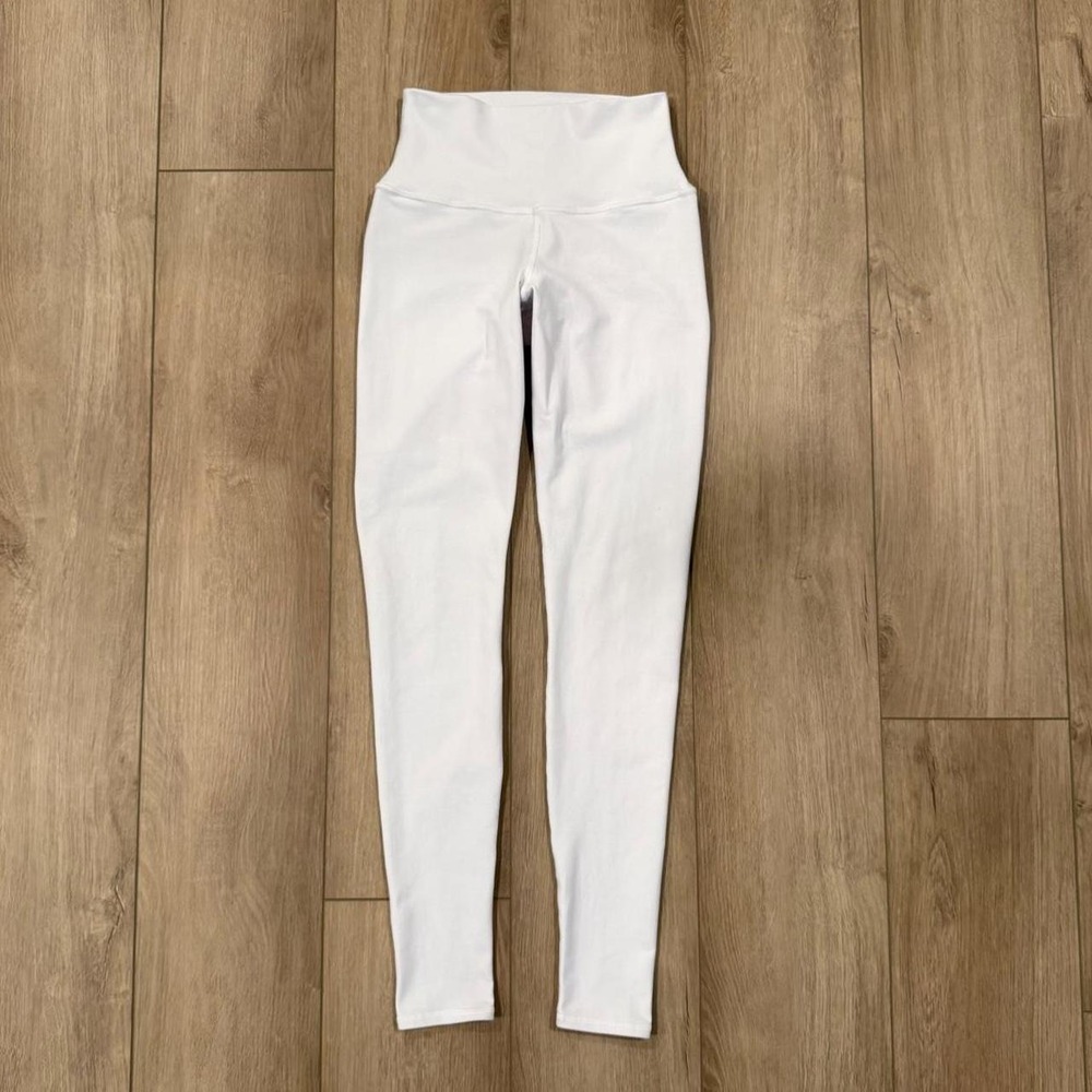 Alo Yoga Womens High Waisted Leggings White Size XS RN87370